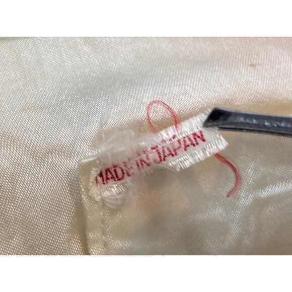 Vintage Embroidered Clutch Purse with Seed Beads Made in Japan READ - Picture 8 of 13